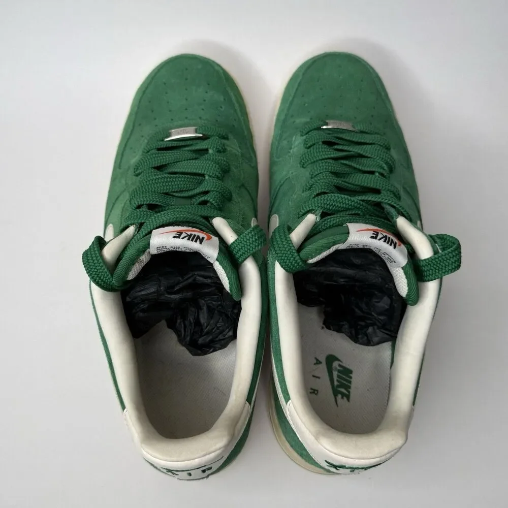 Nike Air Force 1 Low Pine Green Sail Suede Shoes Mens 12 488298-308 AF1 2013 - Picture 10 of 16